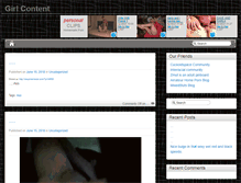 Tablet Screenshot of girlcontent.com